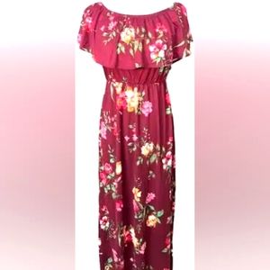 Nine Britton off the shoulder knit dress